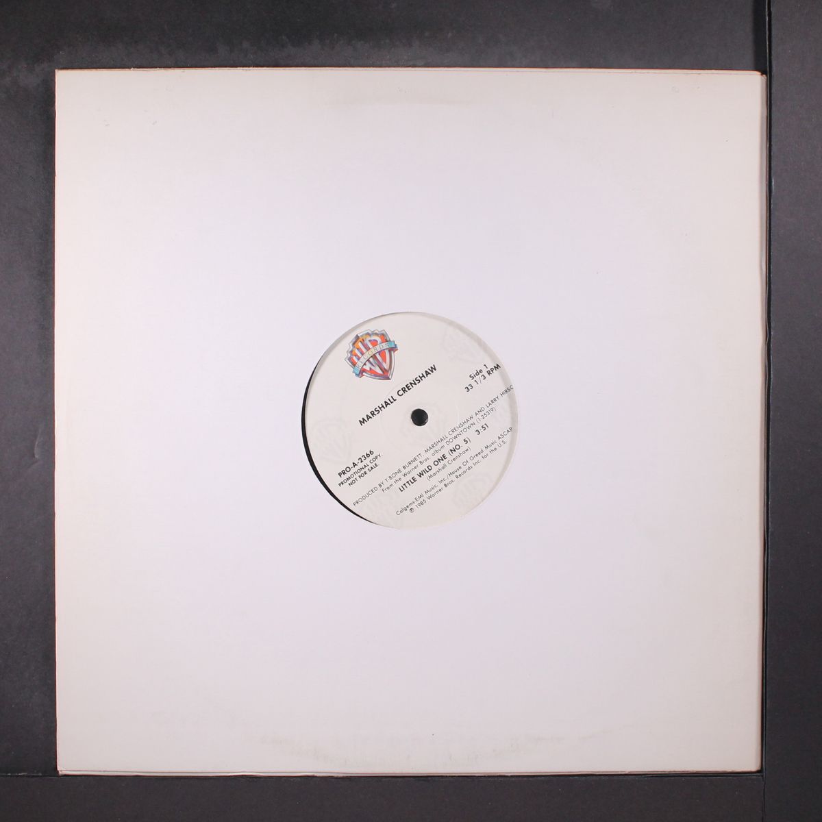 little wild one (no. 5 / same) by MARSHALL CRENSHAW