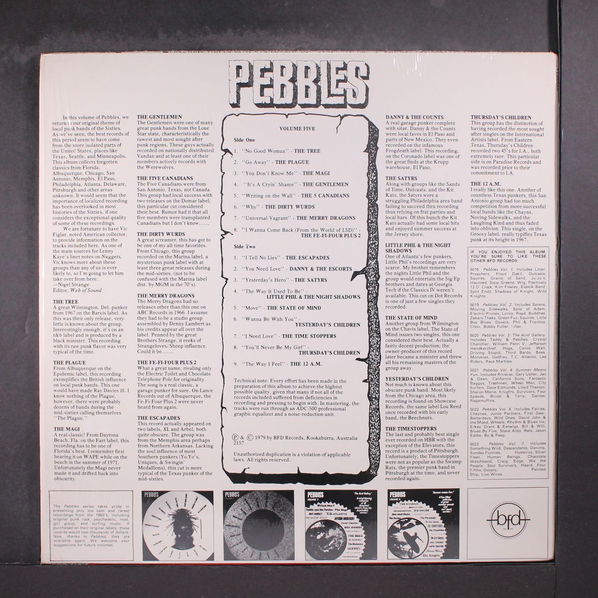 pebbles vol. 5 by VARIOUS