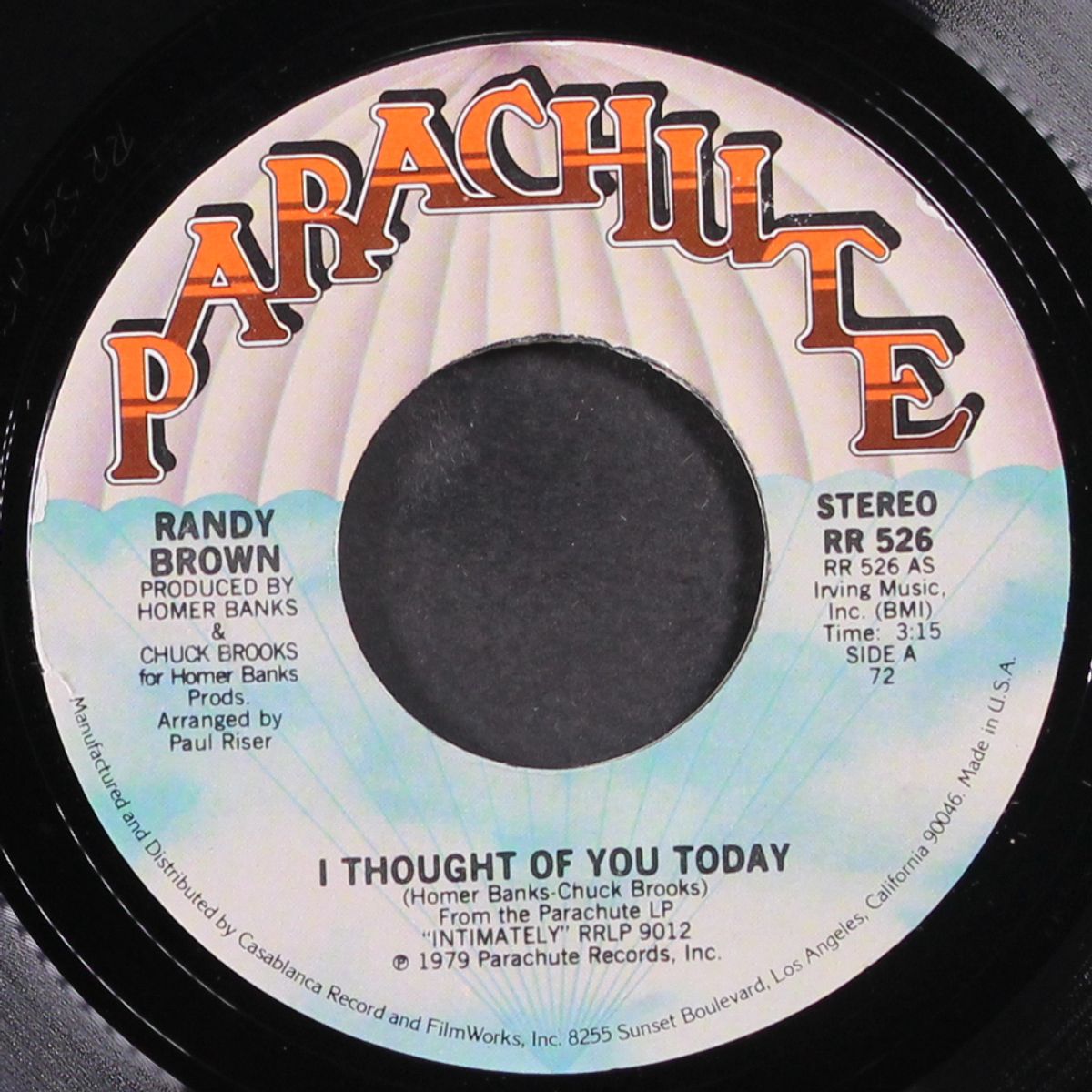 i thought of you today / use it by RANDY BROWN