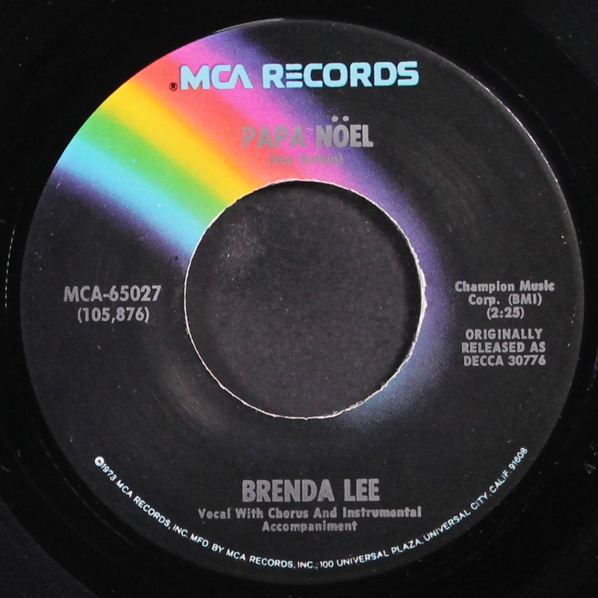 rockin' around the christmas tree / papa noel by BRENDA LEE