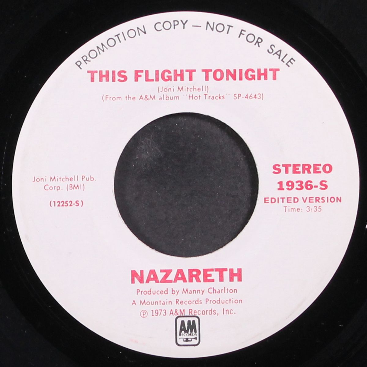 this flight tonight (edit) / mono (edit) by NAZARETH