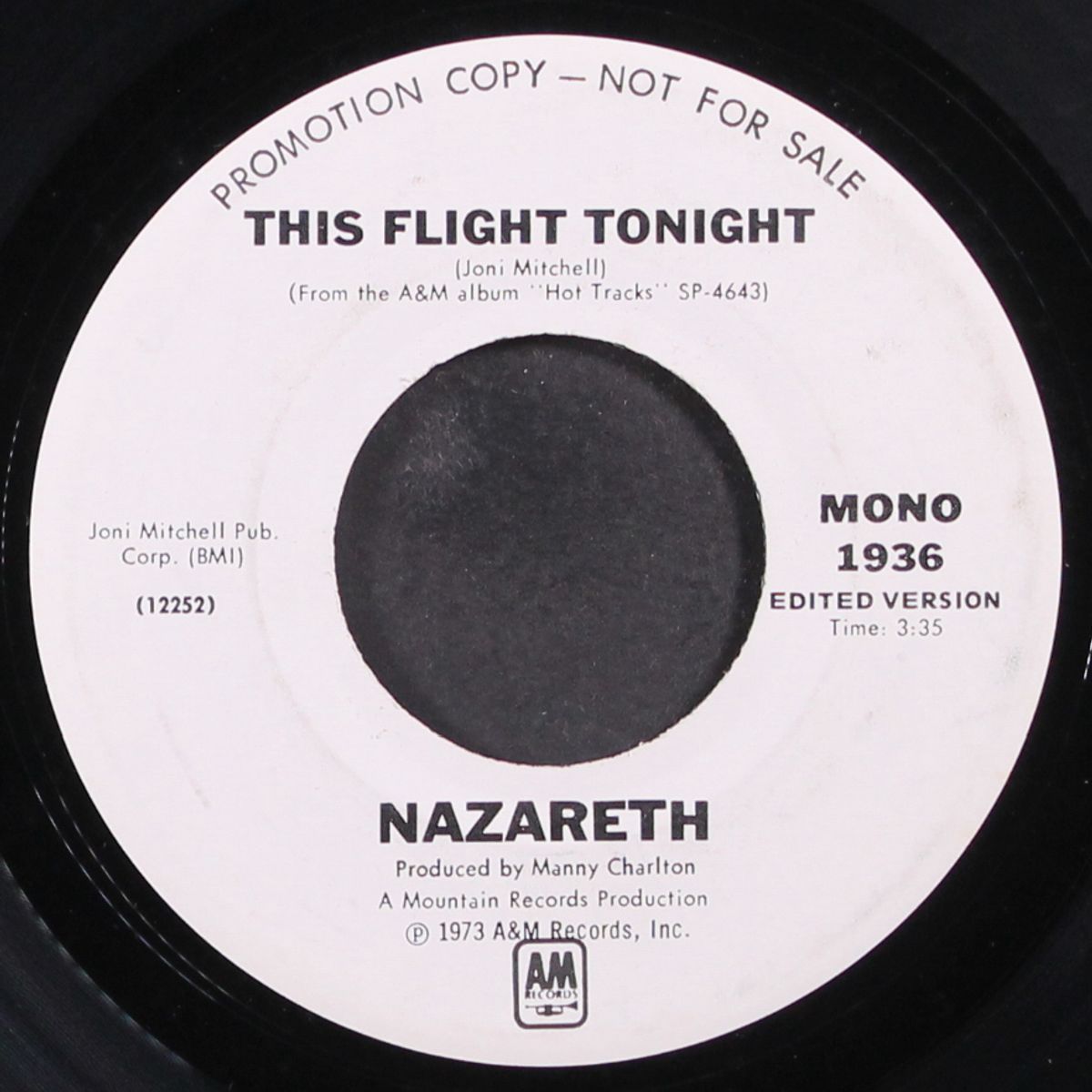 this flight tonight (edit) / mono (edit) by NAZARETH