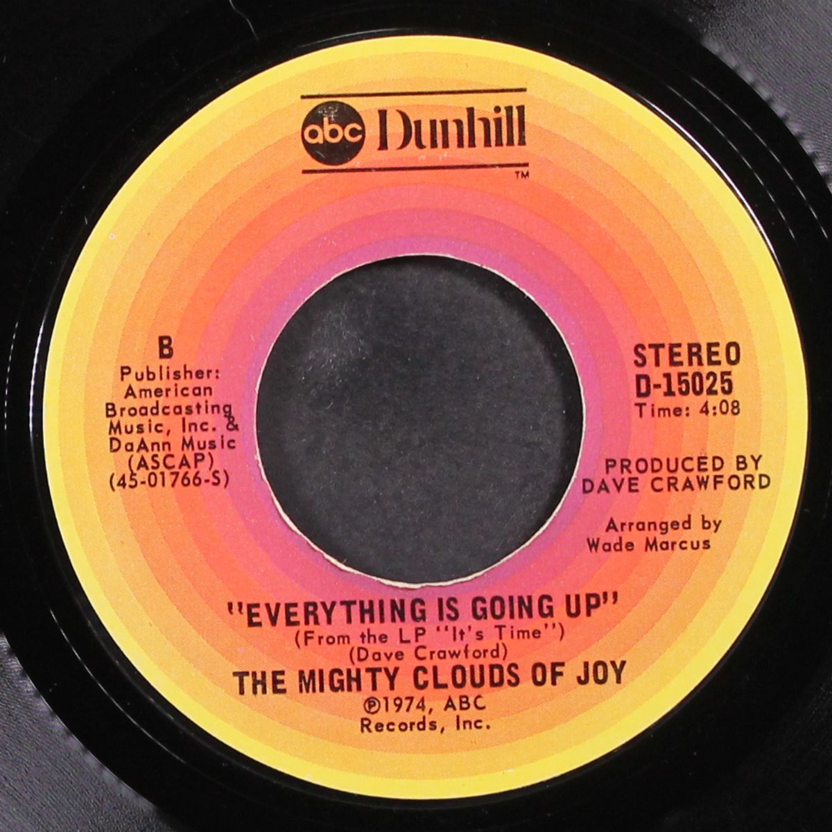 mighty cloud of joy / everything is going up by MIGHTY CLOUDS OF JOY