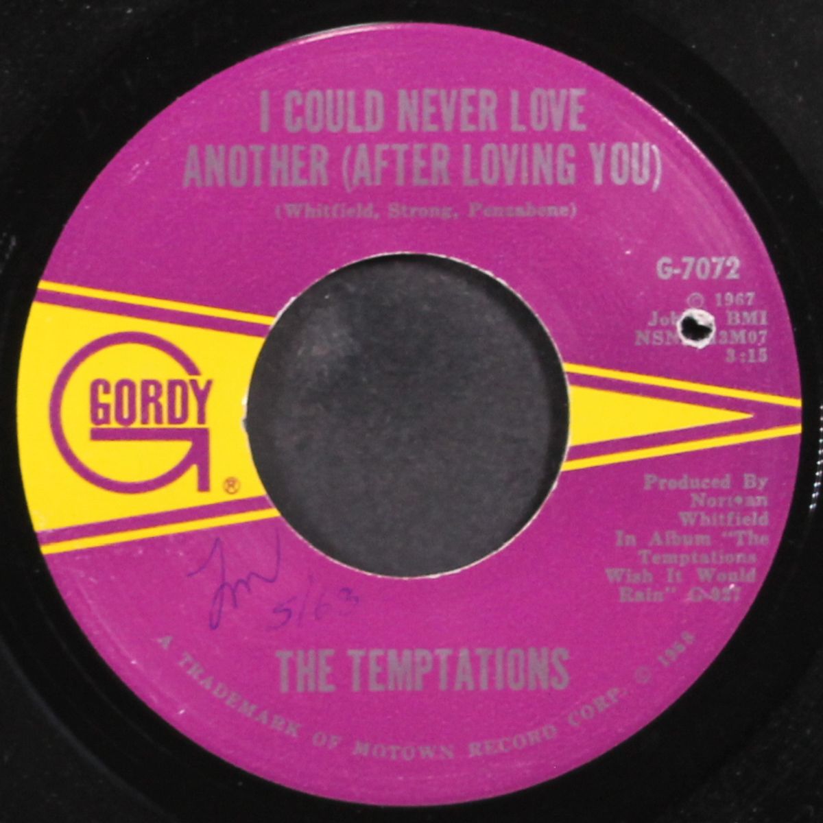 i could never love another (after loving you) by TEMPTATIONS