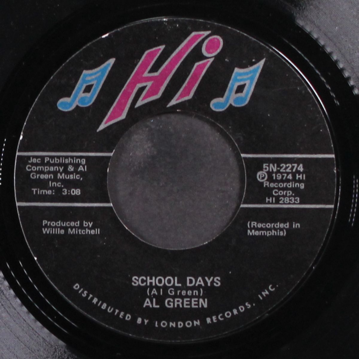 sha-la-la (make me happy) / school days by AL GREEN