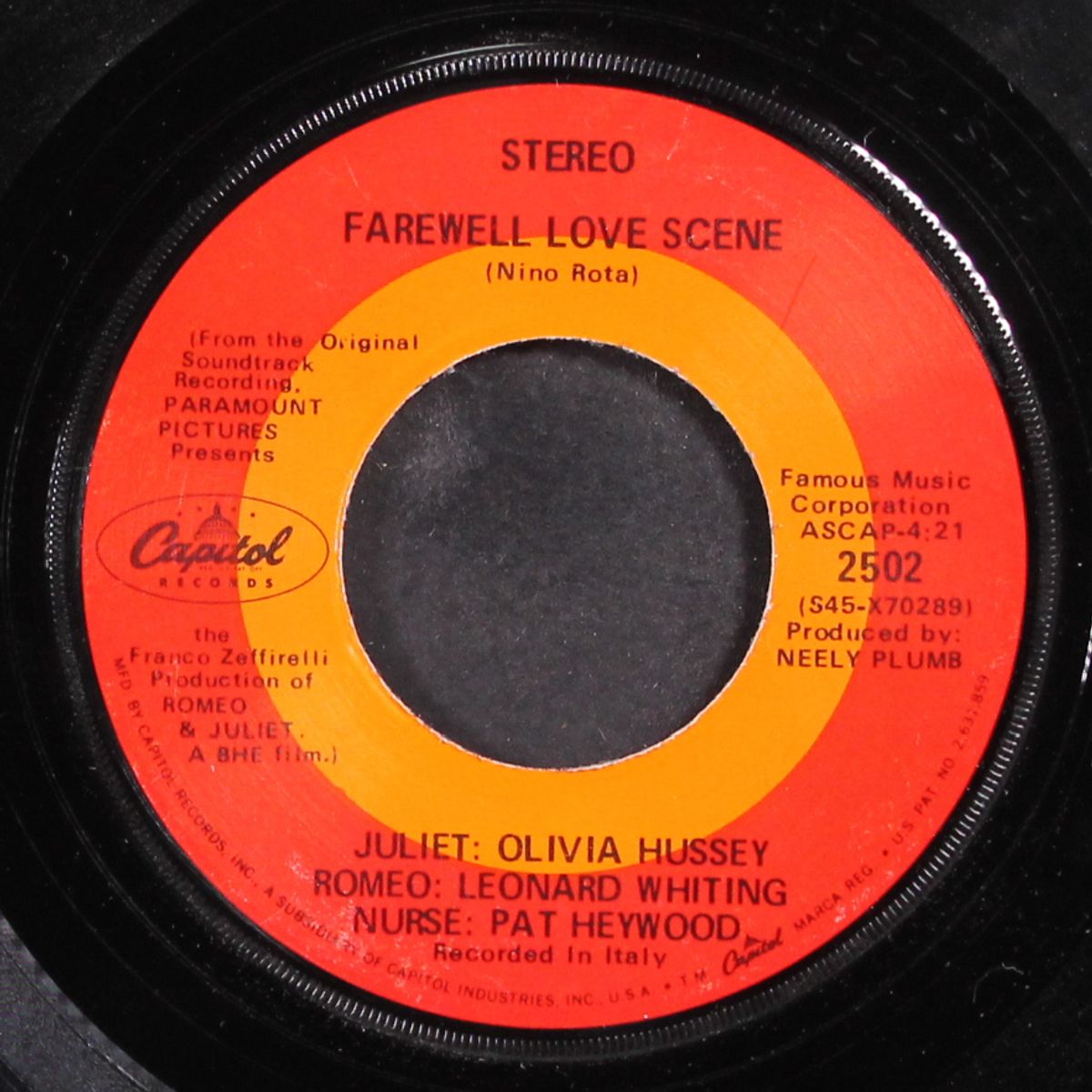 what is a youth / farewell love scene by GLEN WESTON