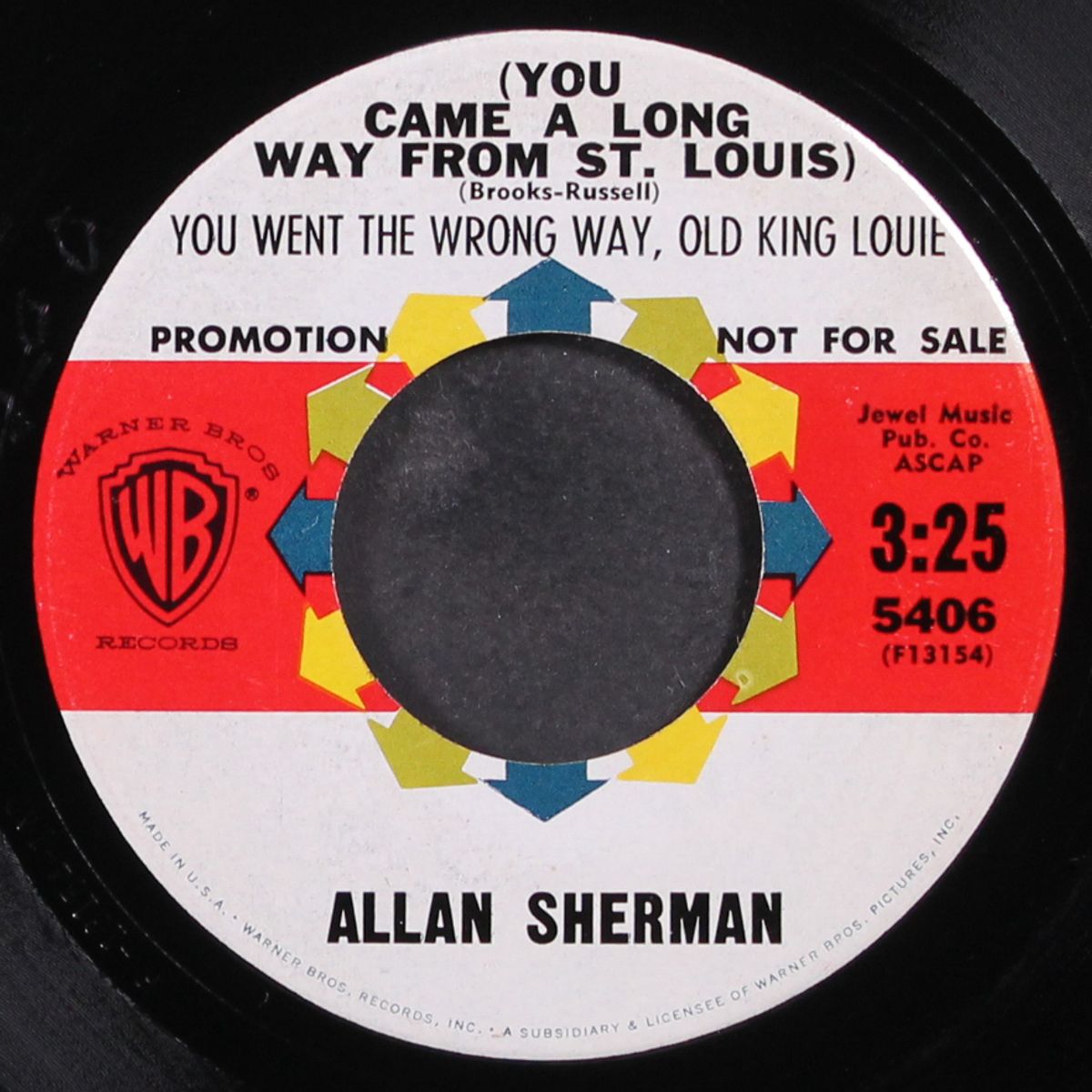 the twelve gifts of christmas / you went the wrong way, old king louie by ALLAN SHERMAN