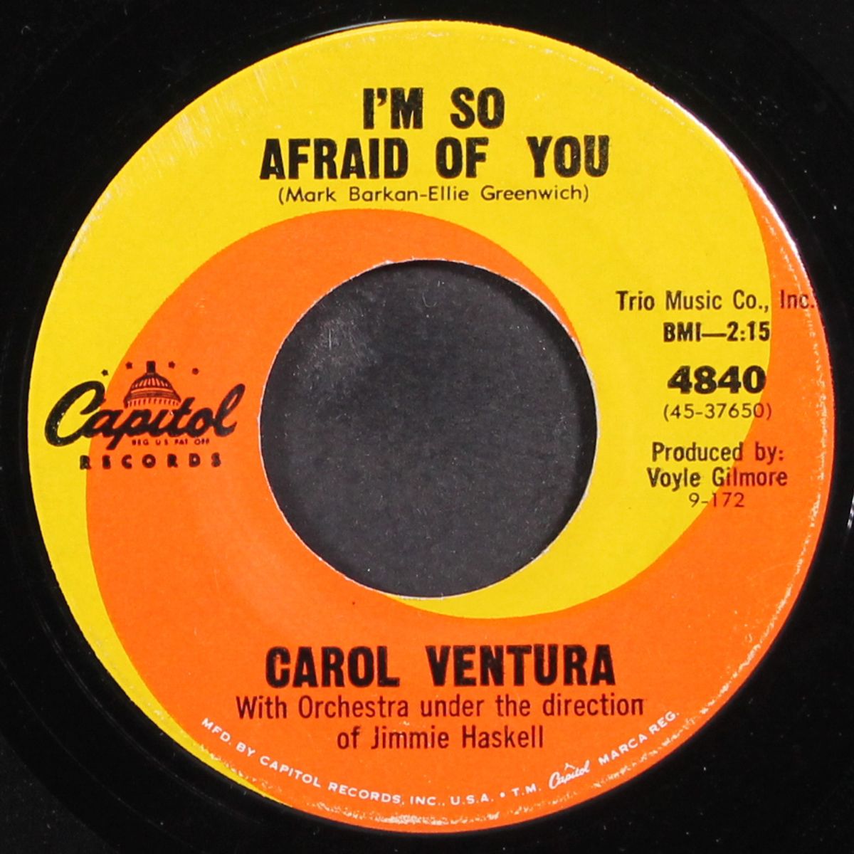i'm so afraid of you by CAROL VENTURA