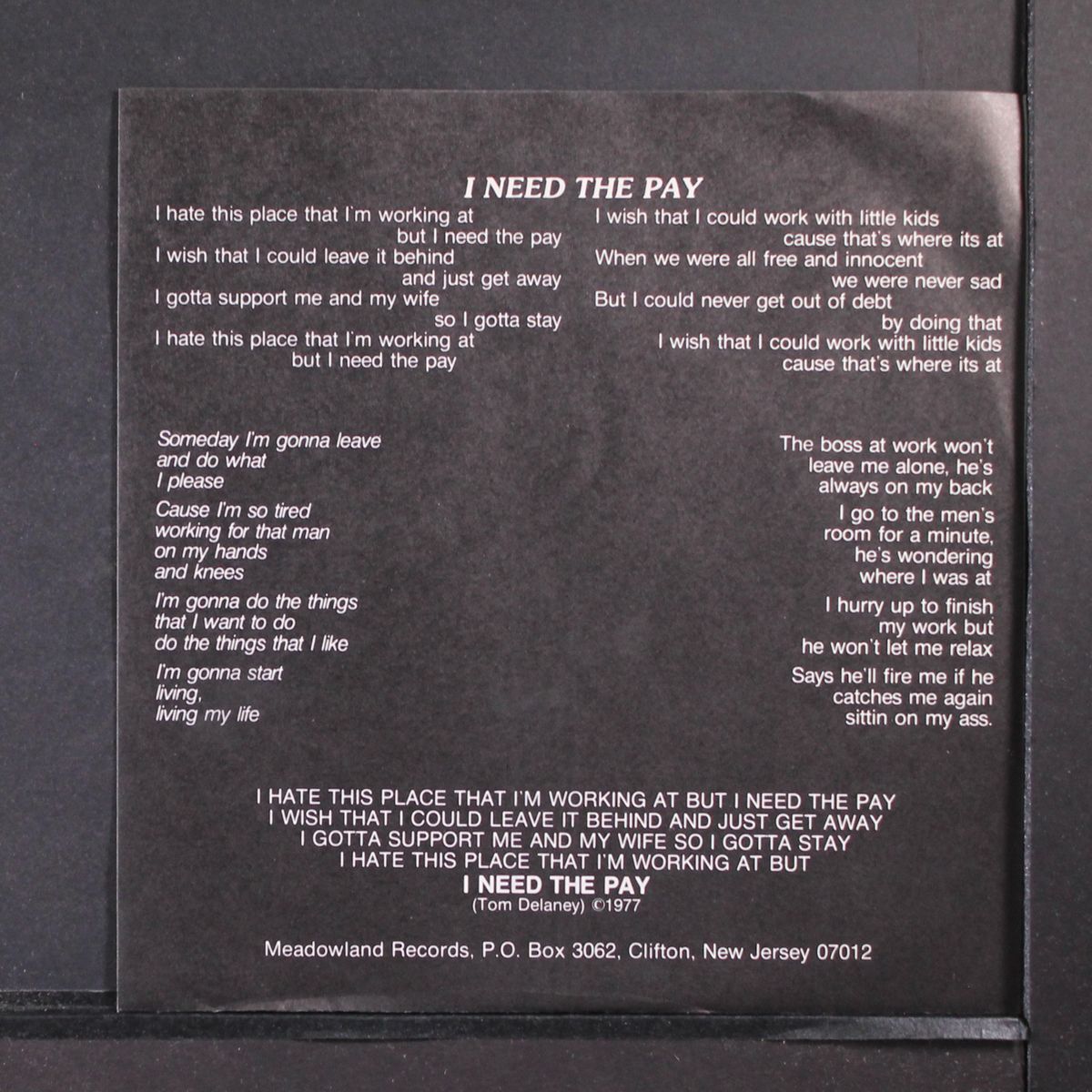 i need the pay / just to be with you by REBELS