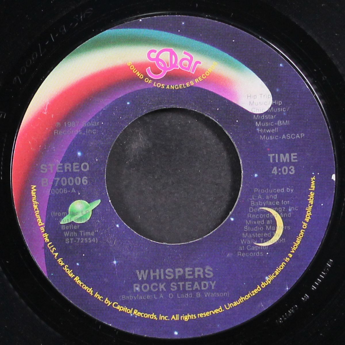 rock steady / are you going my way by WHISPERS