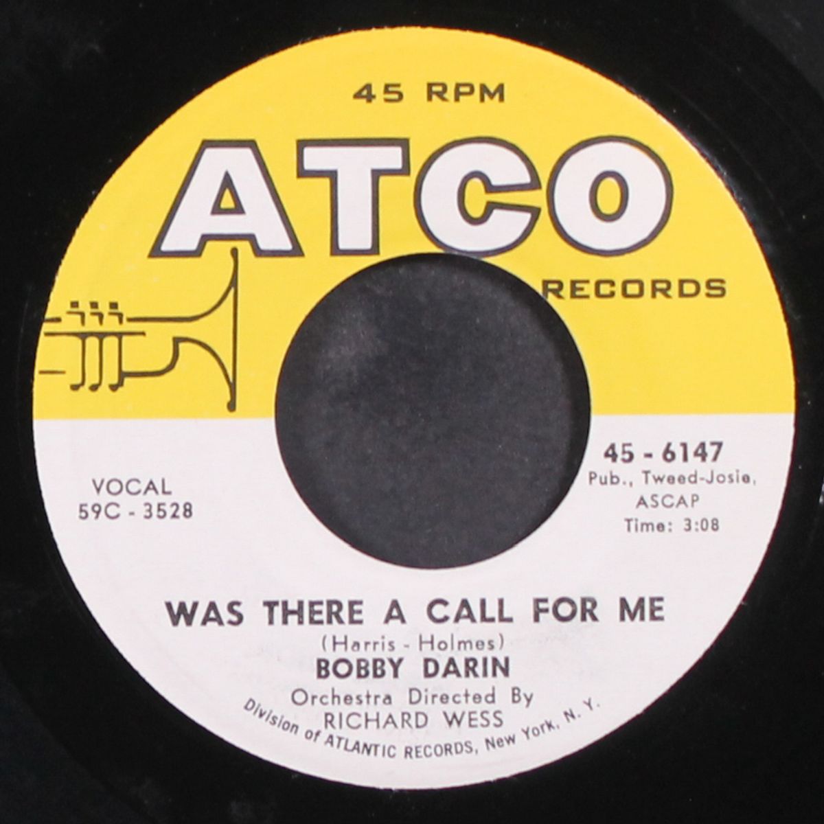 mack the knife / was there a call for me by BOBBY DARIN