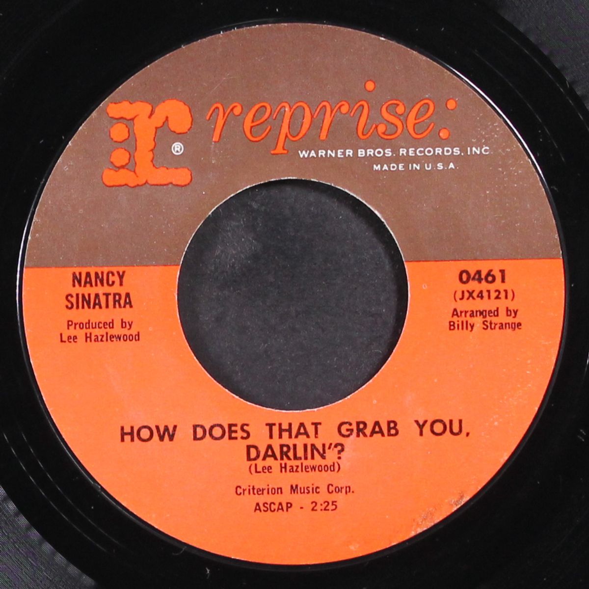how does that grab you, darlin' / the last of the secret agents by NANCY SINATRA