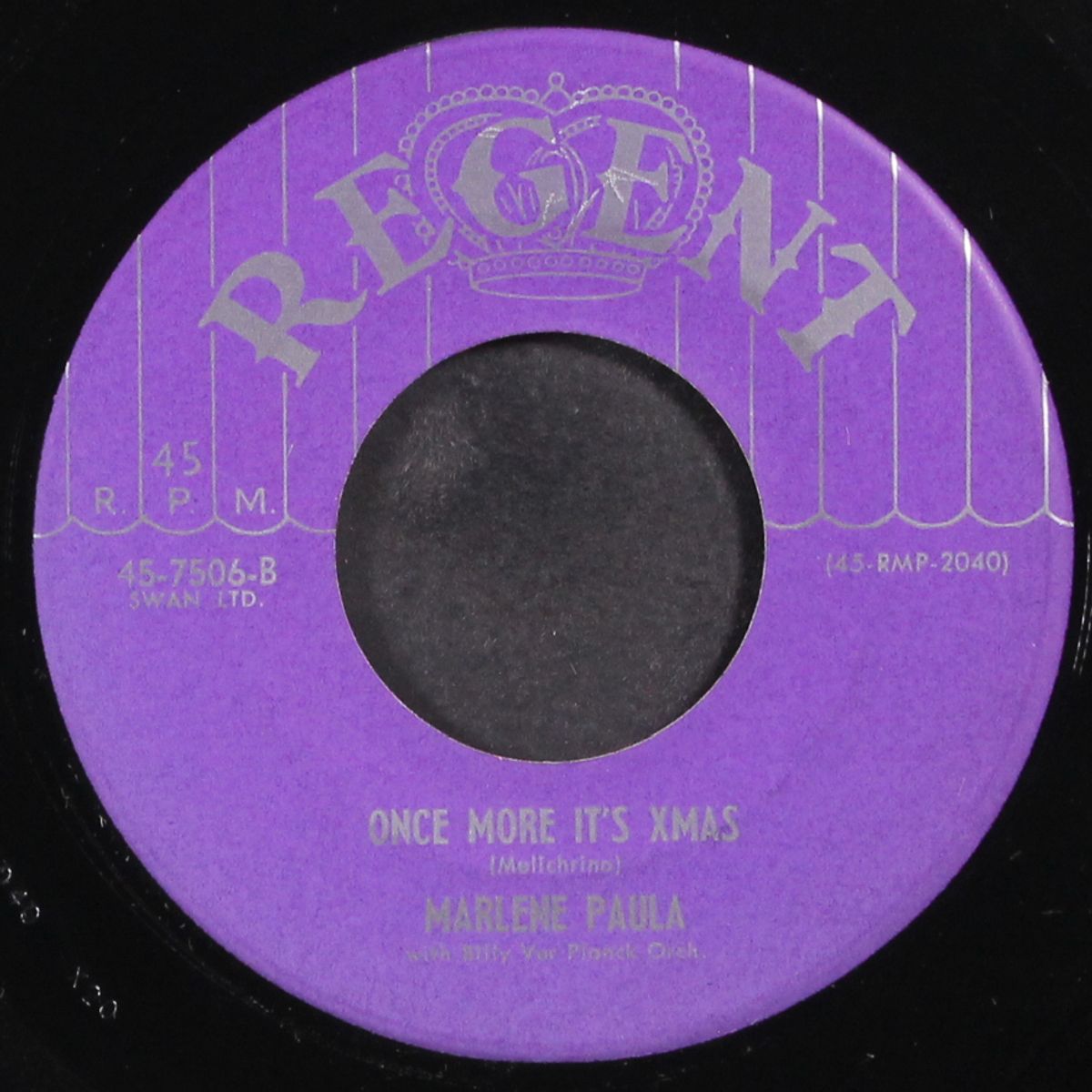 i want to spend christmas with elvis / once more it's xmas by MARLENE PAULA
