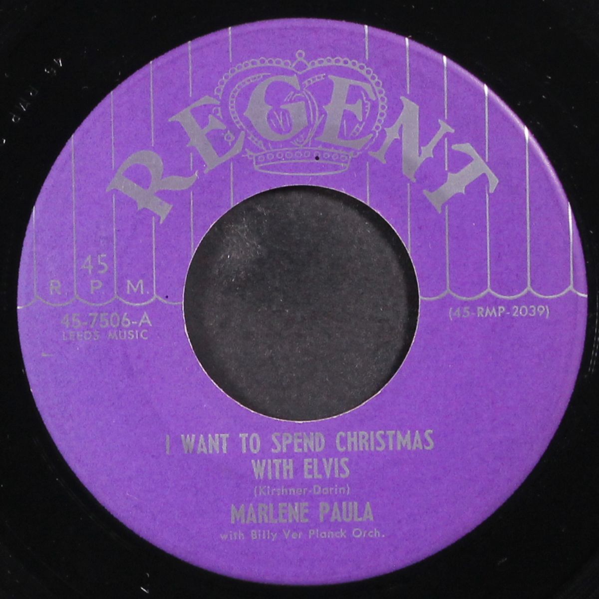 i want to spend christmas with elvis / once more it's xmas by MARLENE PAULA
