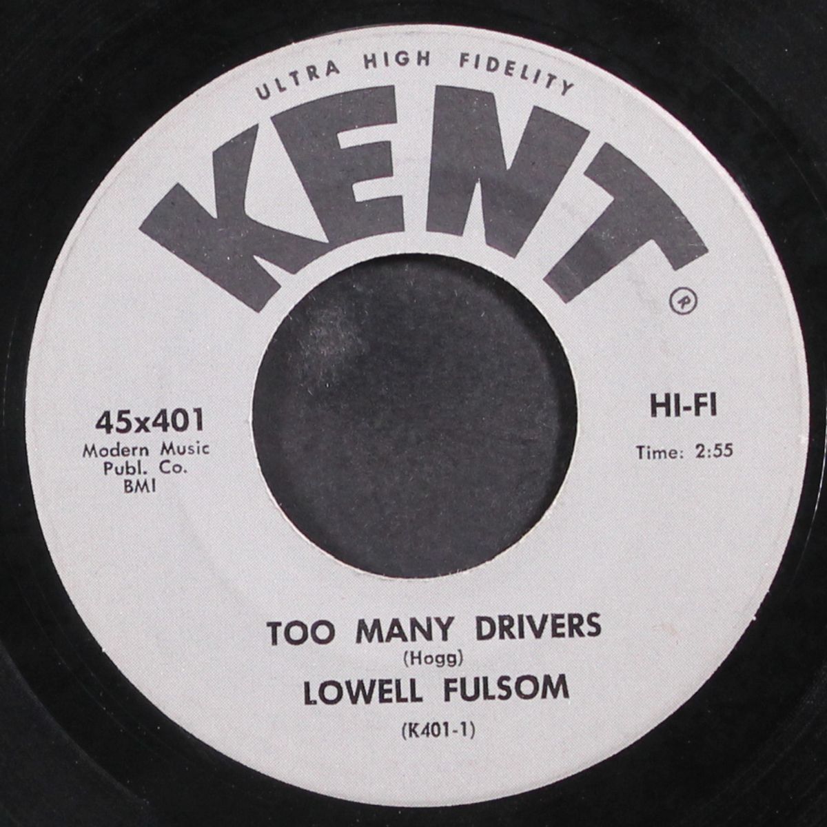 too many drivers / key to my heart by LOWELL FULSOM