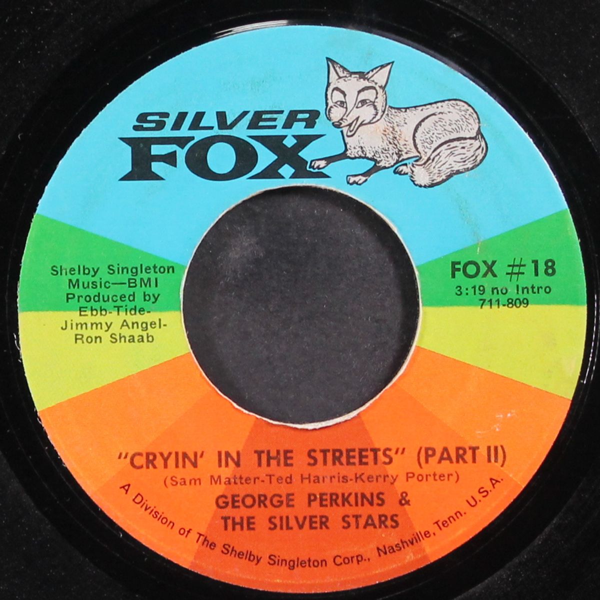 cryin' in the streets by GEORGE PERKINS & SILVER STARS