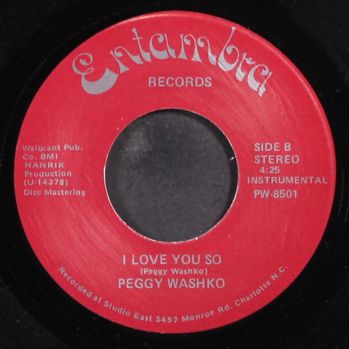 i love you so / instrumental by PEGGY WASHKO