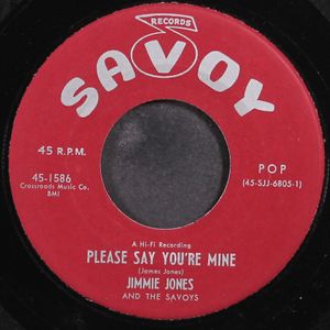 JIMMIE JONES & SAVOYS
