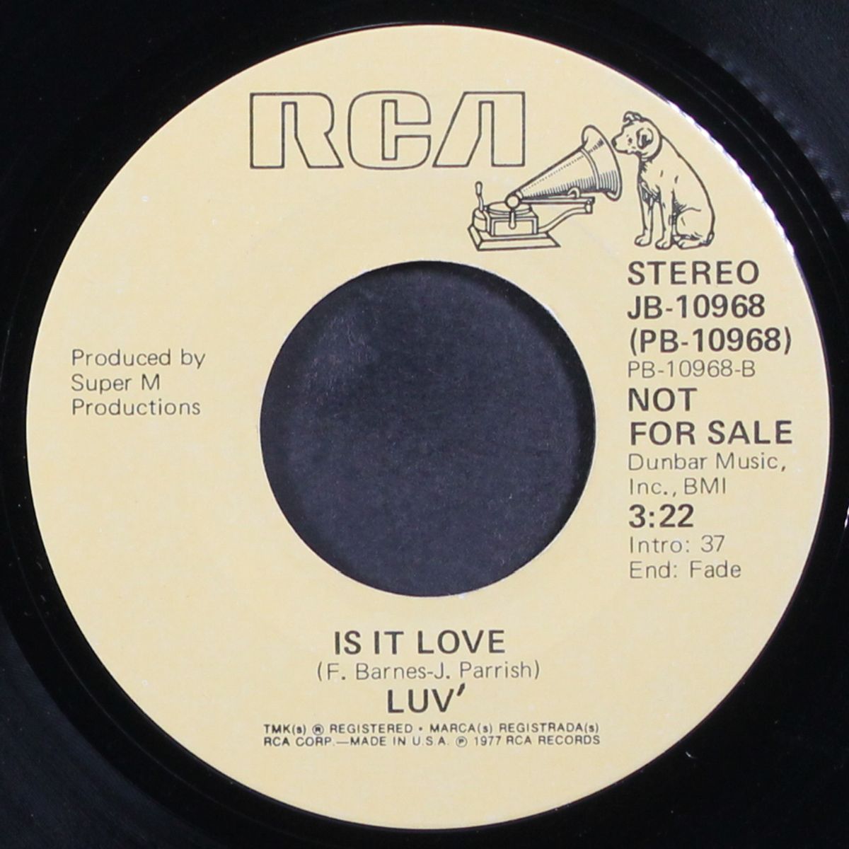 crazy changes / is it love by LUV'