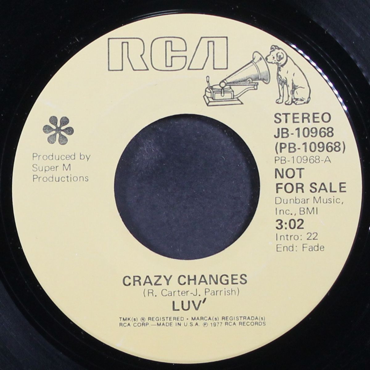 crazy changes / is it love by LUV'