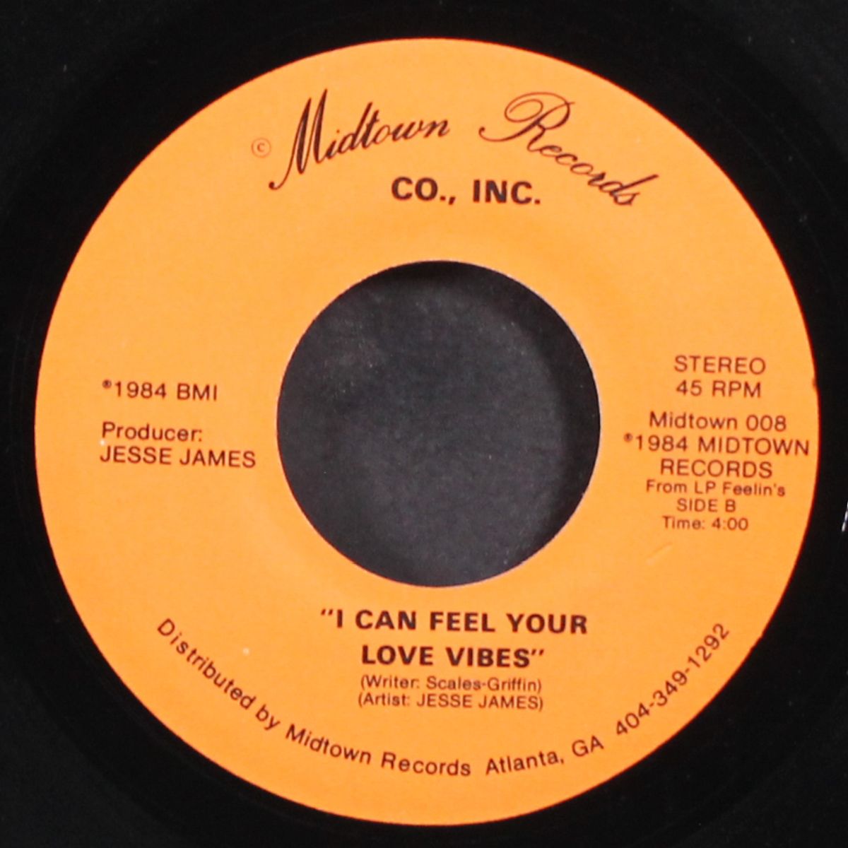 i can feel your love vibes / at last by JESSE JAMES