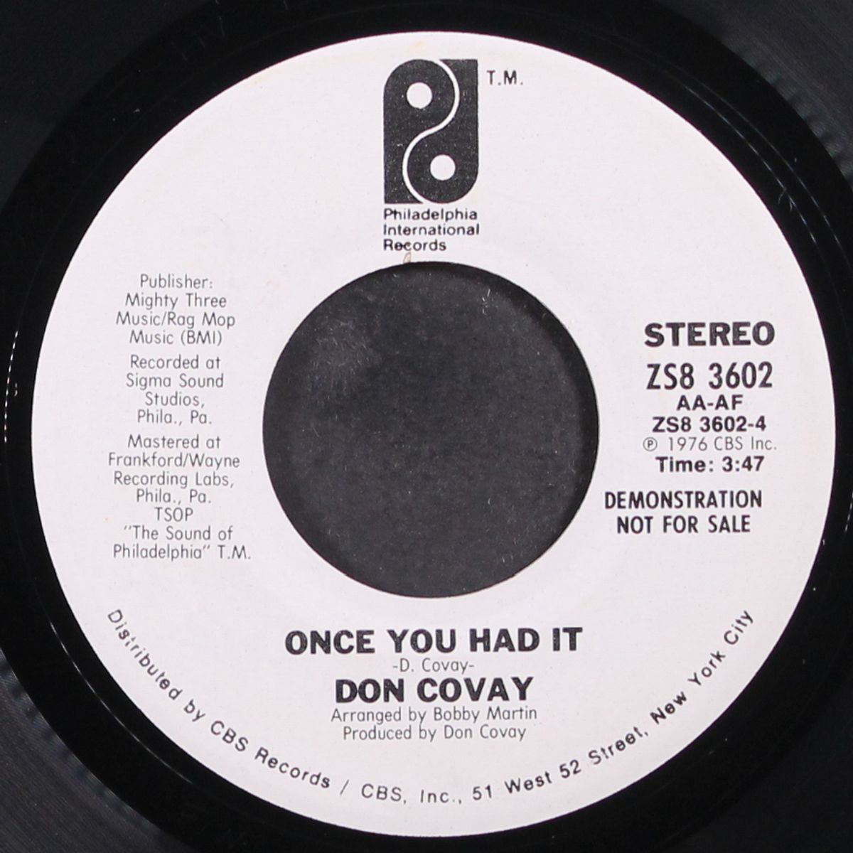 travelin' in heavy traffic / once you had it by DON COVAY