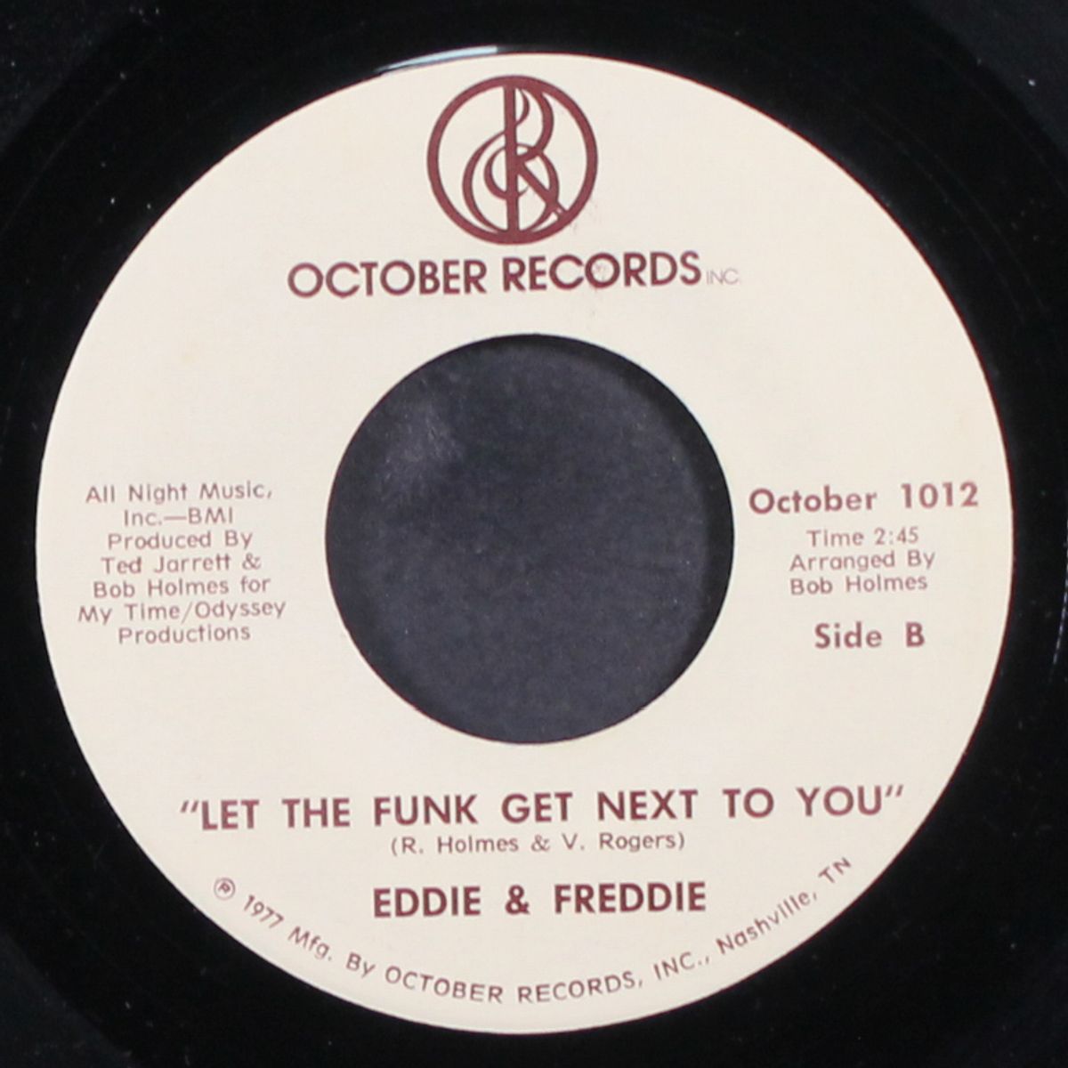 let the funk get next to you by EDDIE & FREDDIE