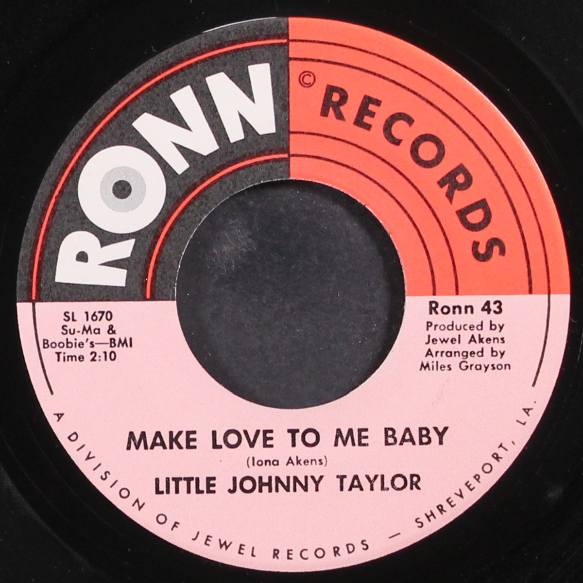 sweet soul woman / make love to me baby by LITTLE JOHNNY TAYLOR