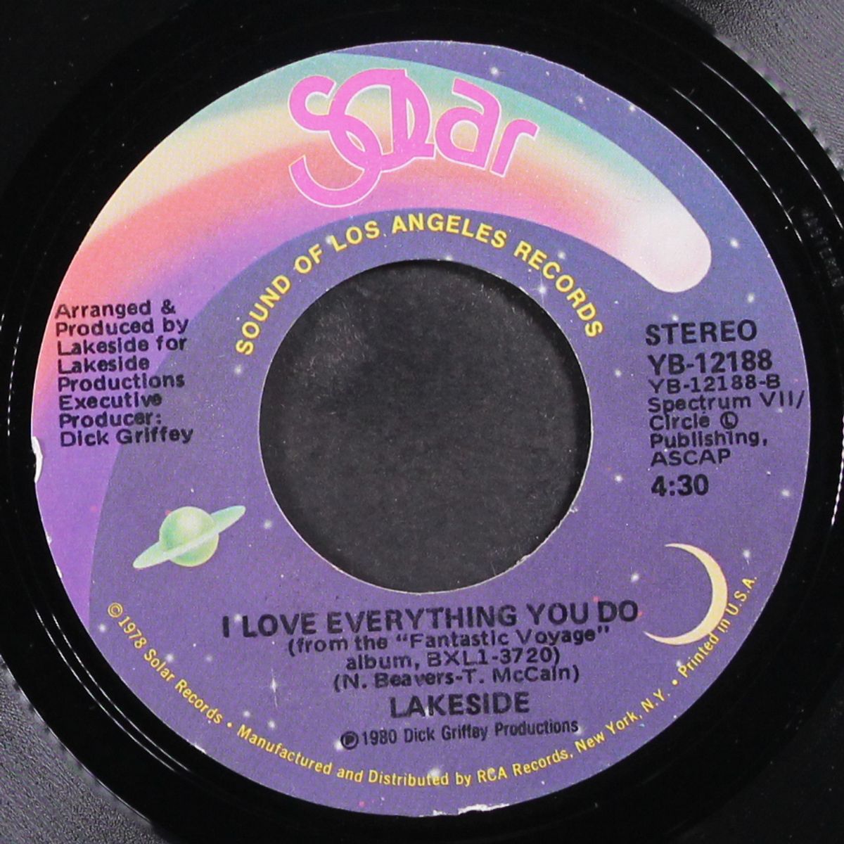 your love is on the one / i love everything you do by LAKESIDE