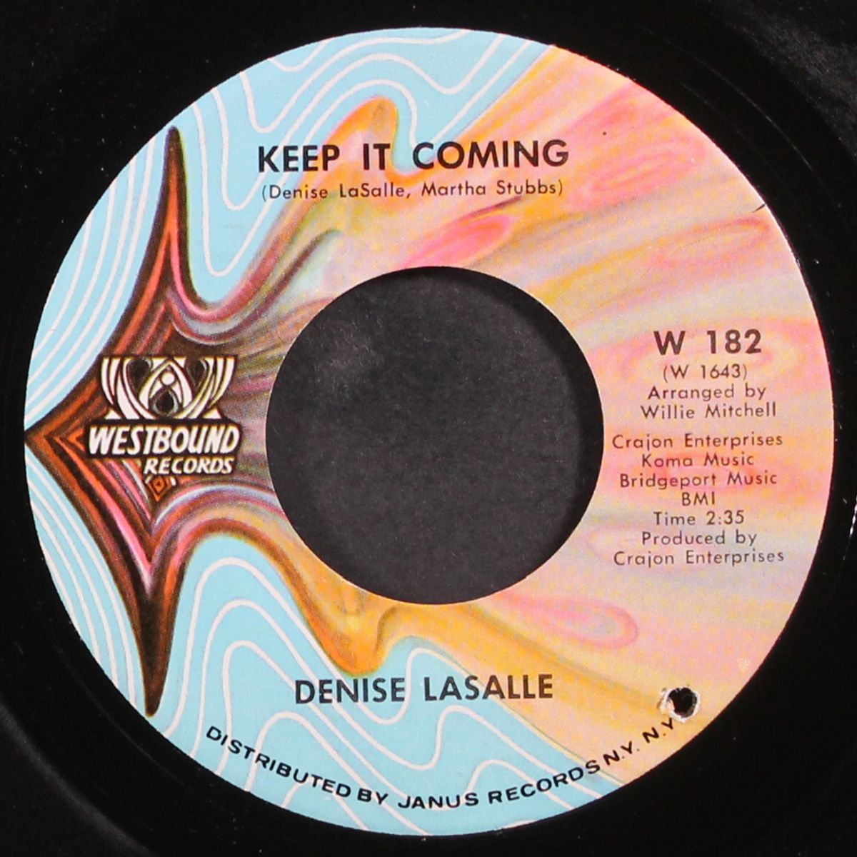 trapped by a thing called love / keep it coming by DENISE LASALLE
