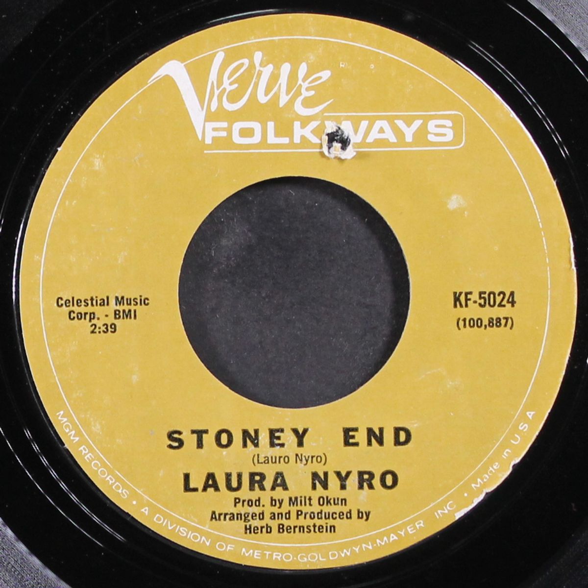 wedding bell blues / stoney end by LAURA NYRO