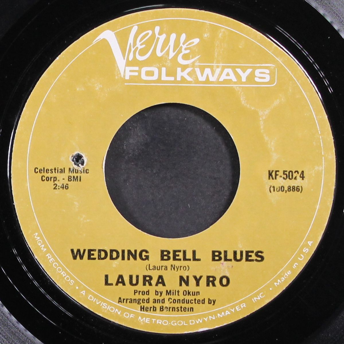 wedding bell blues / stoney end by LAURA NYRO