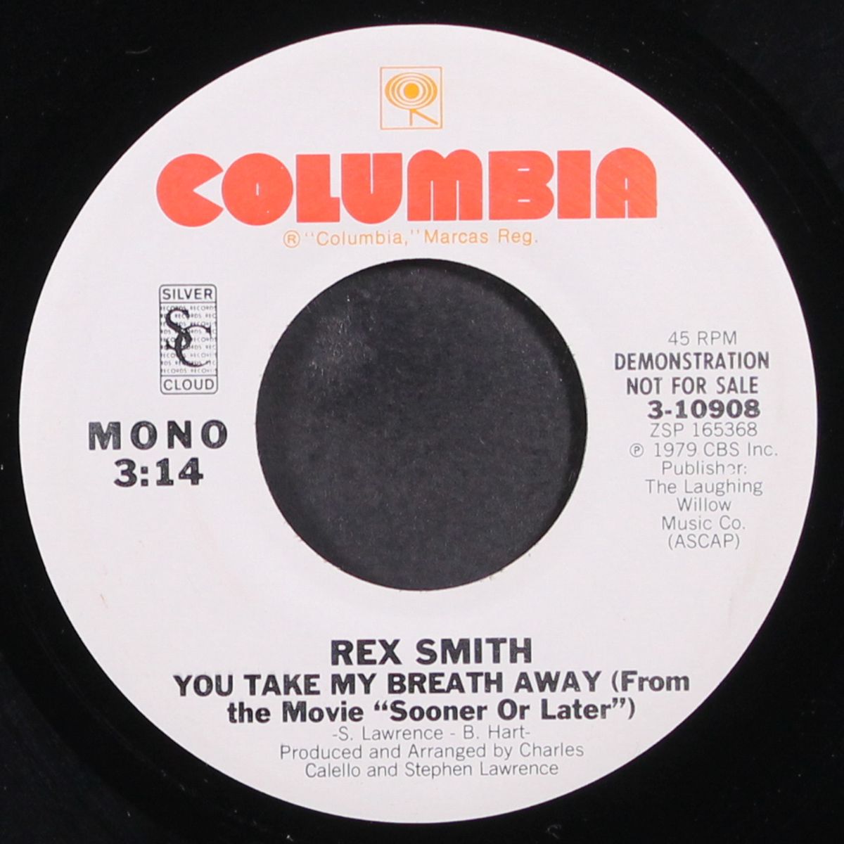 you take my breath away / mono by REX SMITH