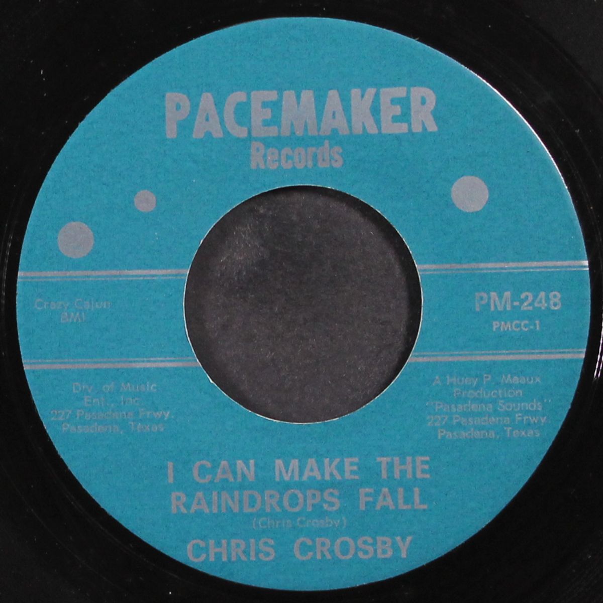 i can make the raindrops fall / you're my world by CHRIS CROSBY
