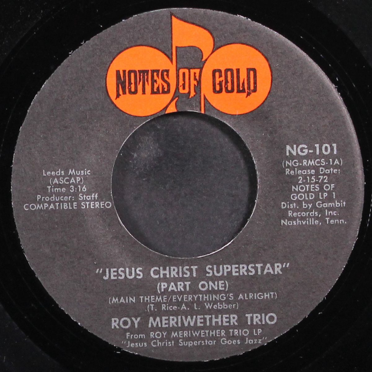 jesus christ superstar by ROY MERIWETHER