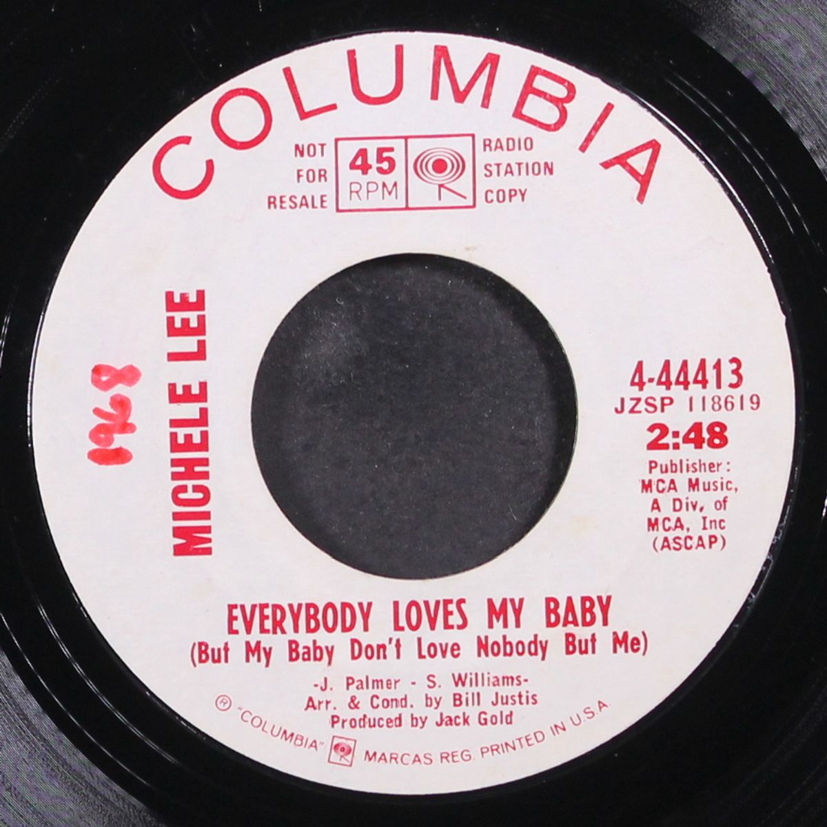 l. david sloane / everybody loves my baby by MICHELE LEE