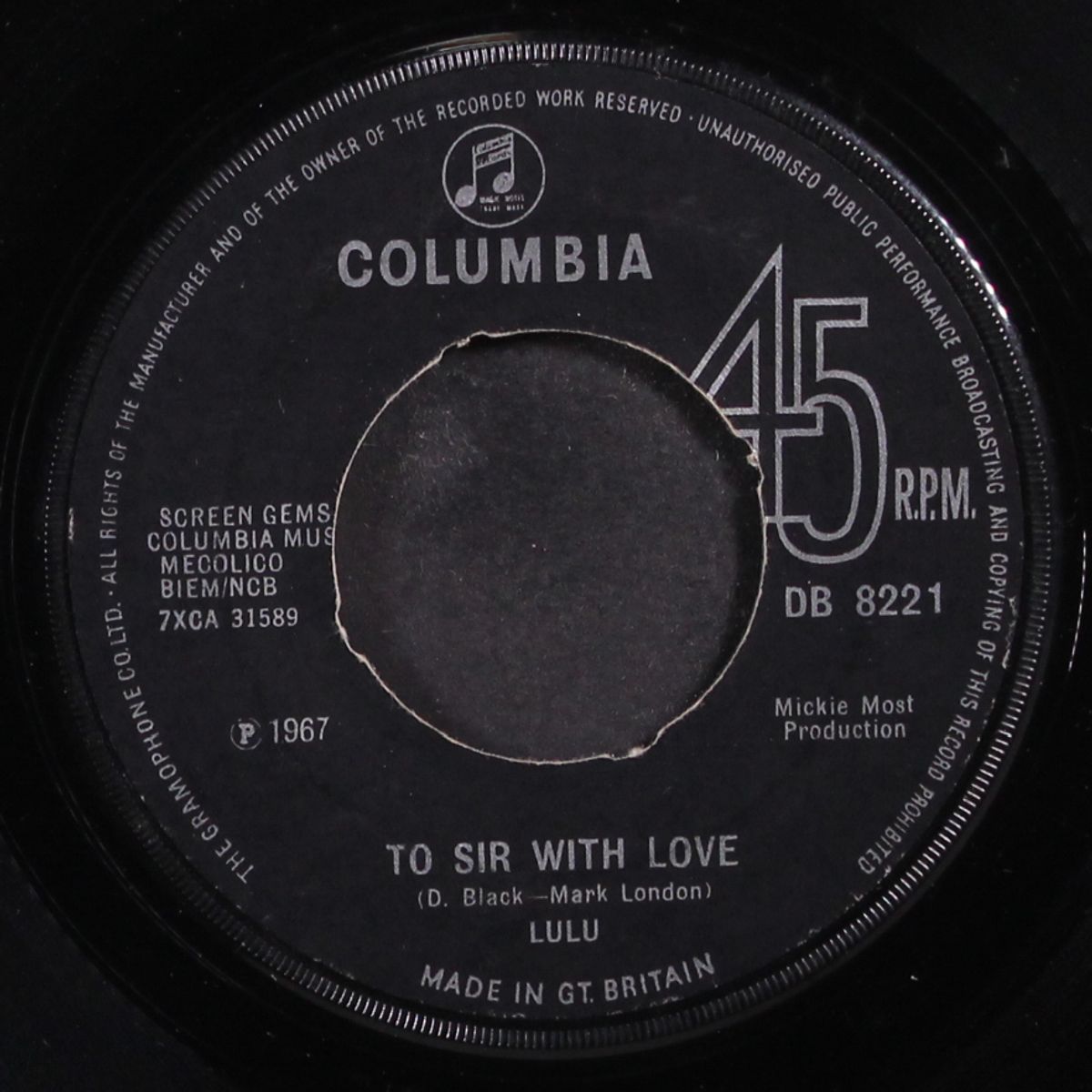 to sir with love by LULU