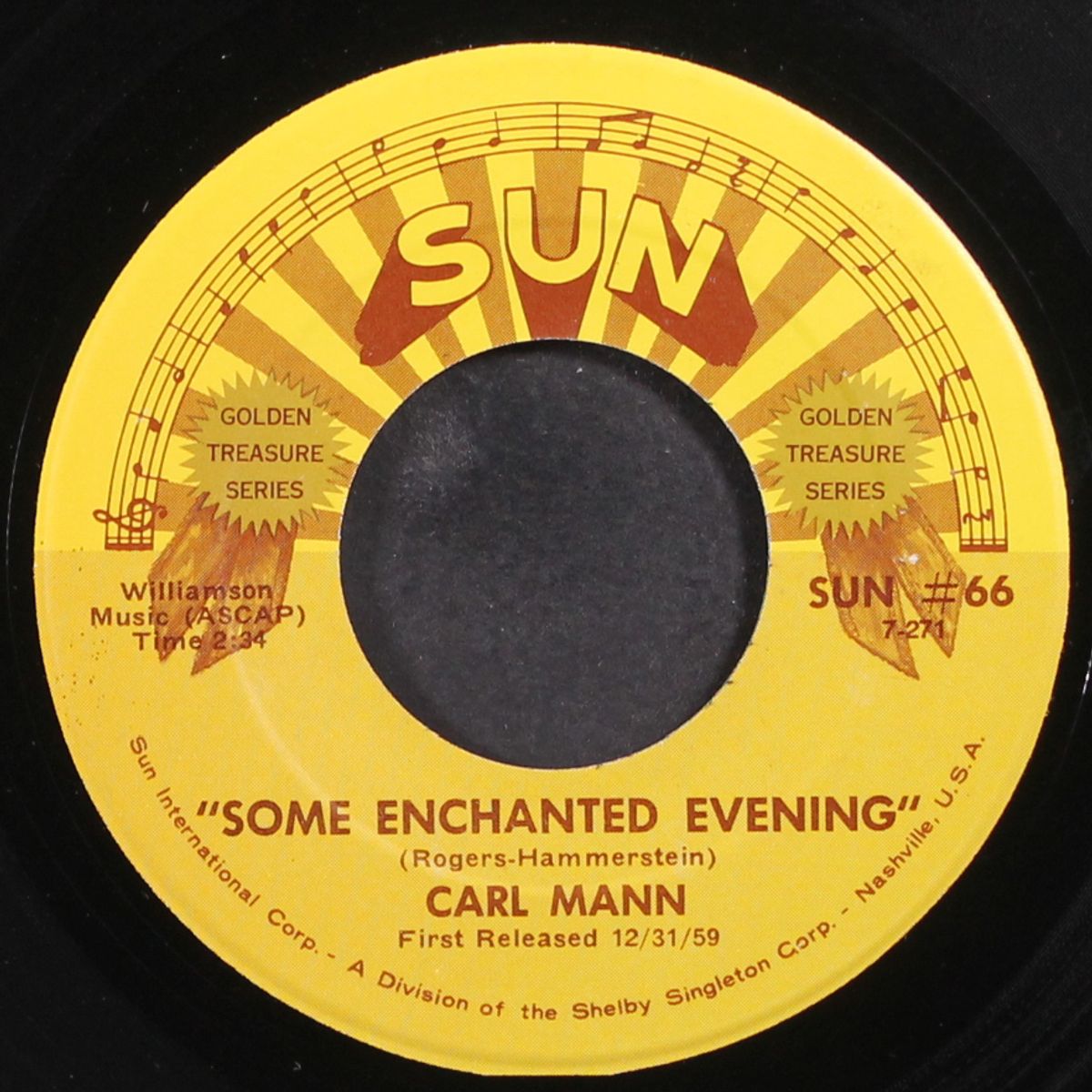 some enchanted evening / i can't forget you by CARL MANN
