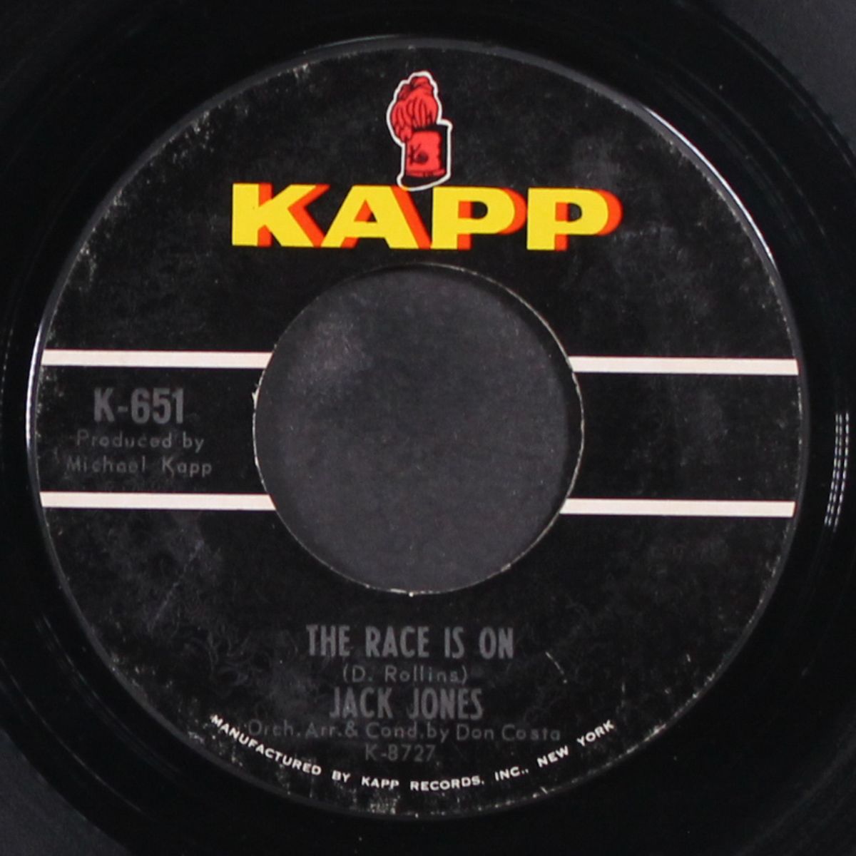 the race is on by JACK JONES