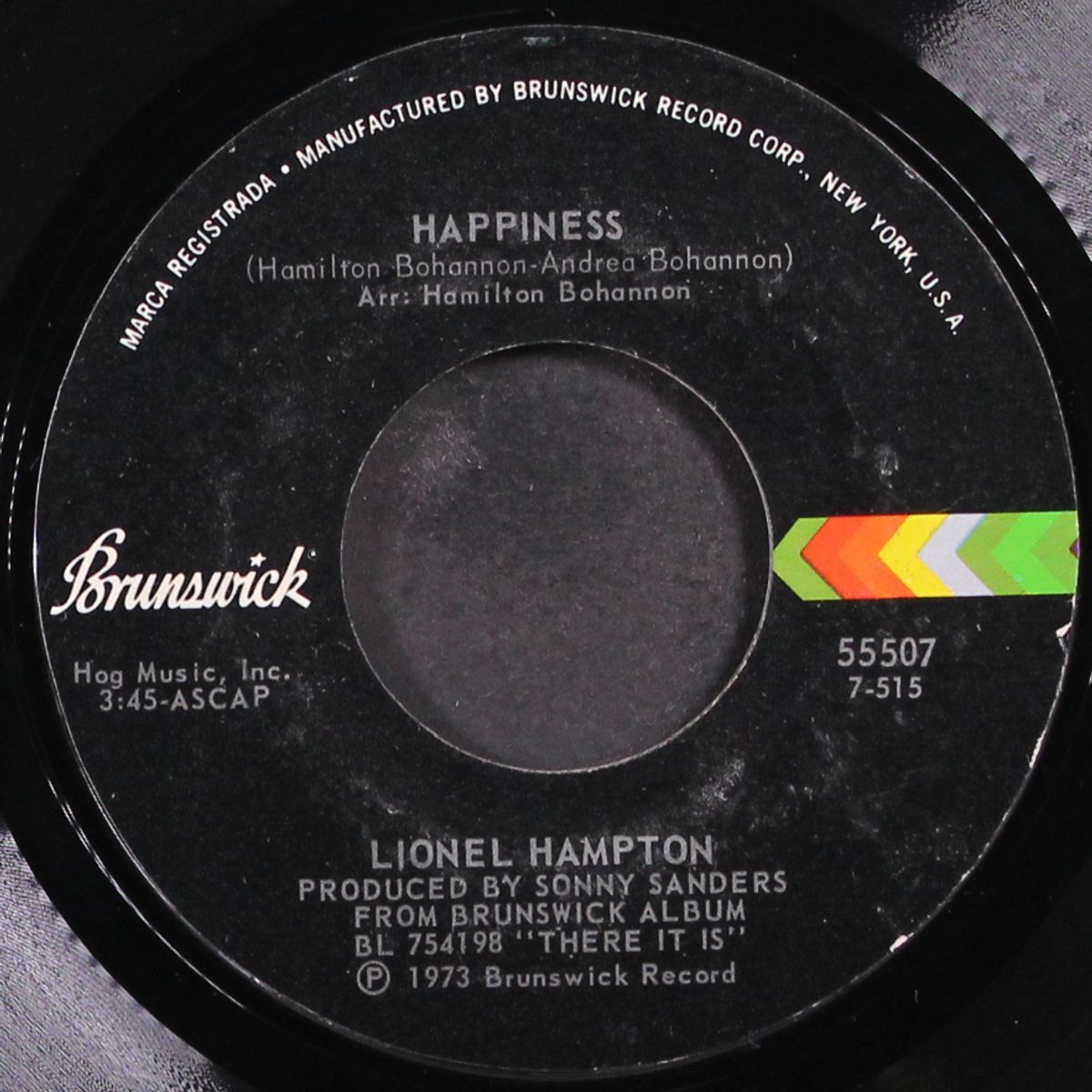 there it is / happiness by LIONEL HAMPTON