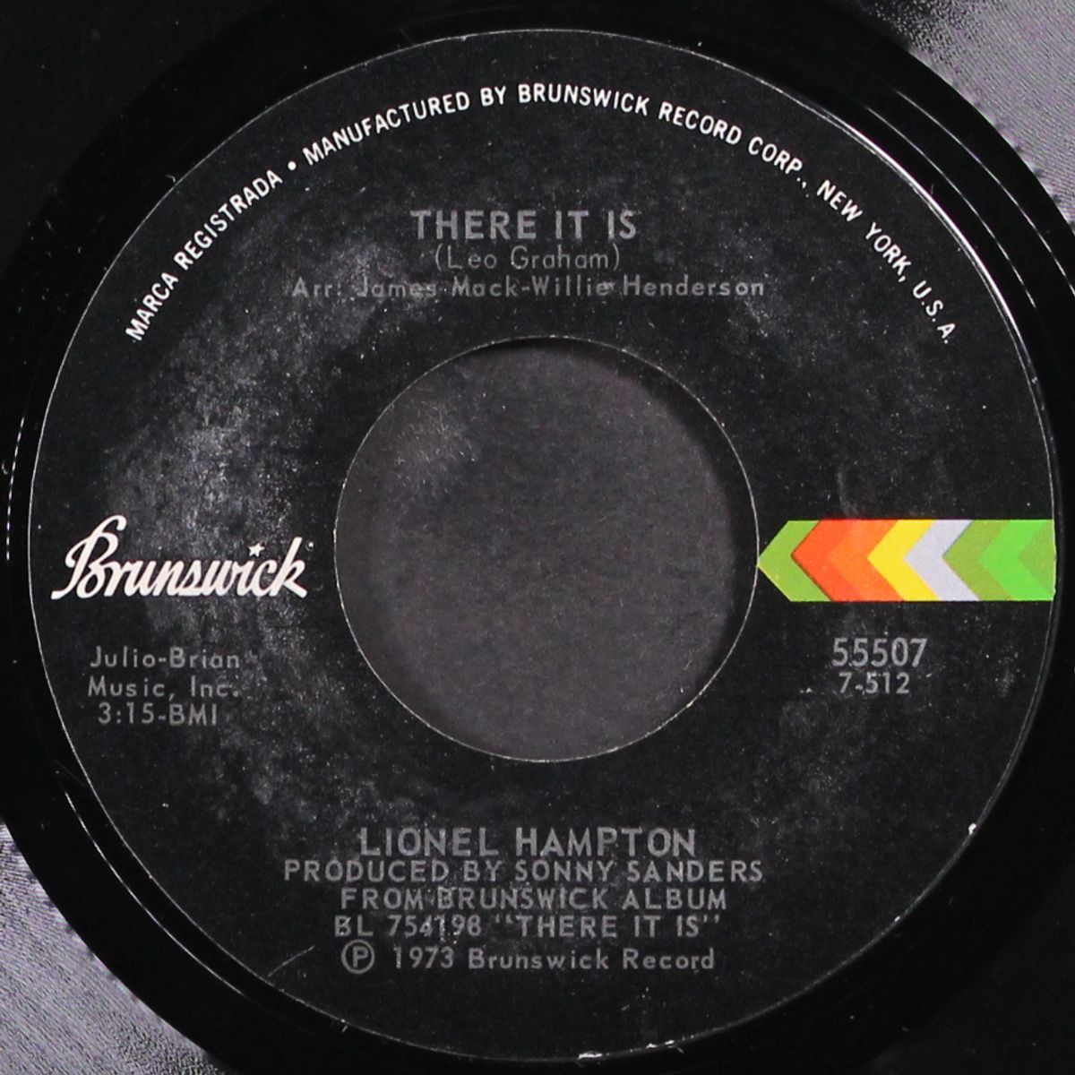 there it is / happiness by LIONEL HAMPTON