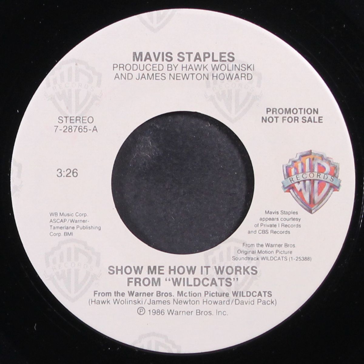 show me how it works (from "wildcats") by MAVIS STAPLES