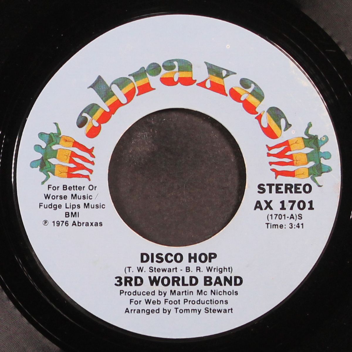let's boogie at the disco / disco hop by 3RD WORLD BAND