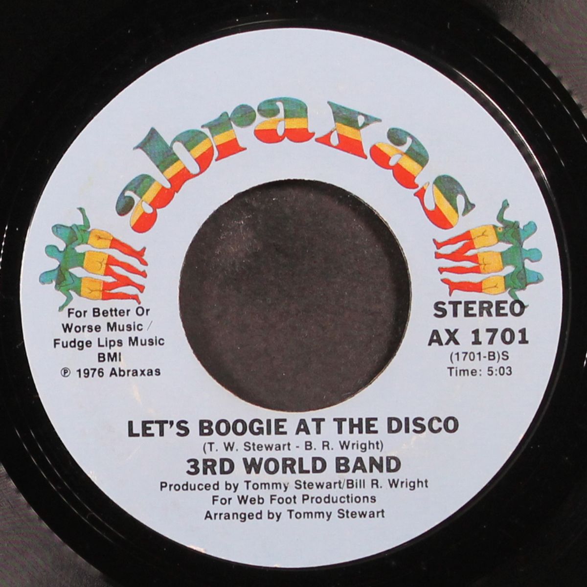 let's boogie at the disco / disco hop by 3RD WORLD BAND