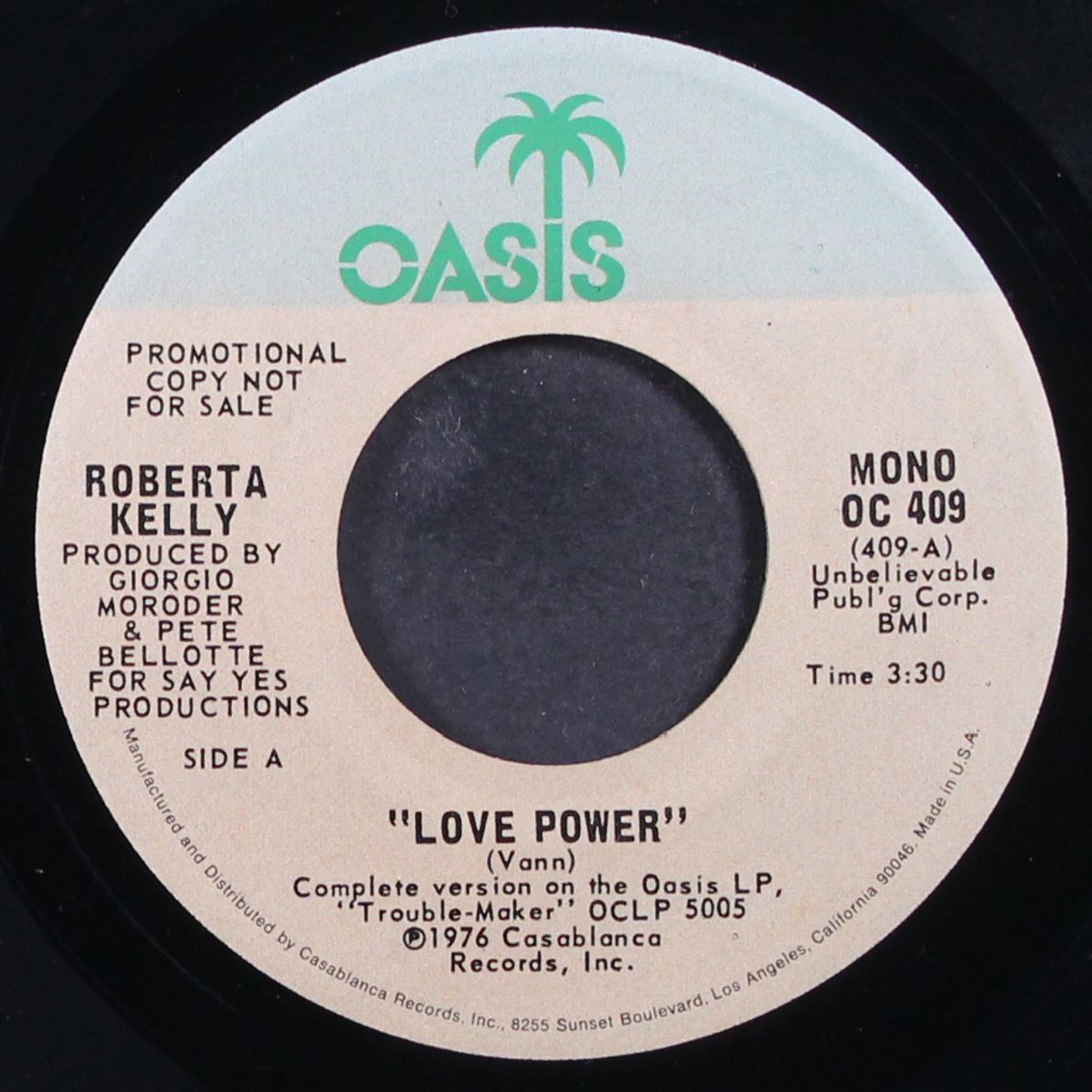 love power / mono by ROBERTA KELLY