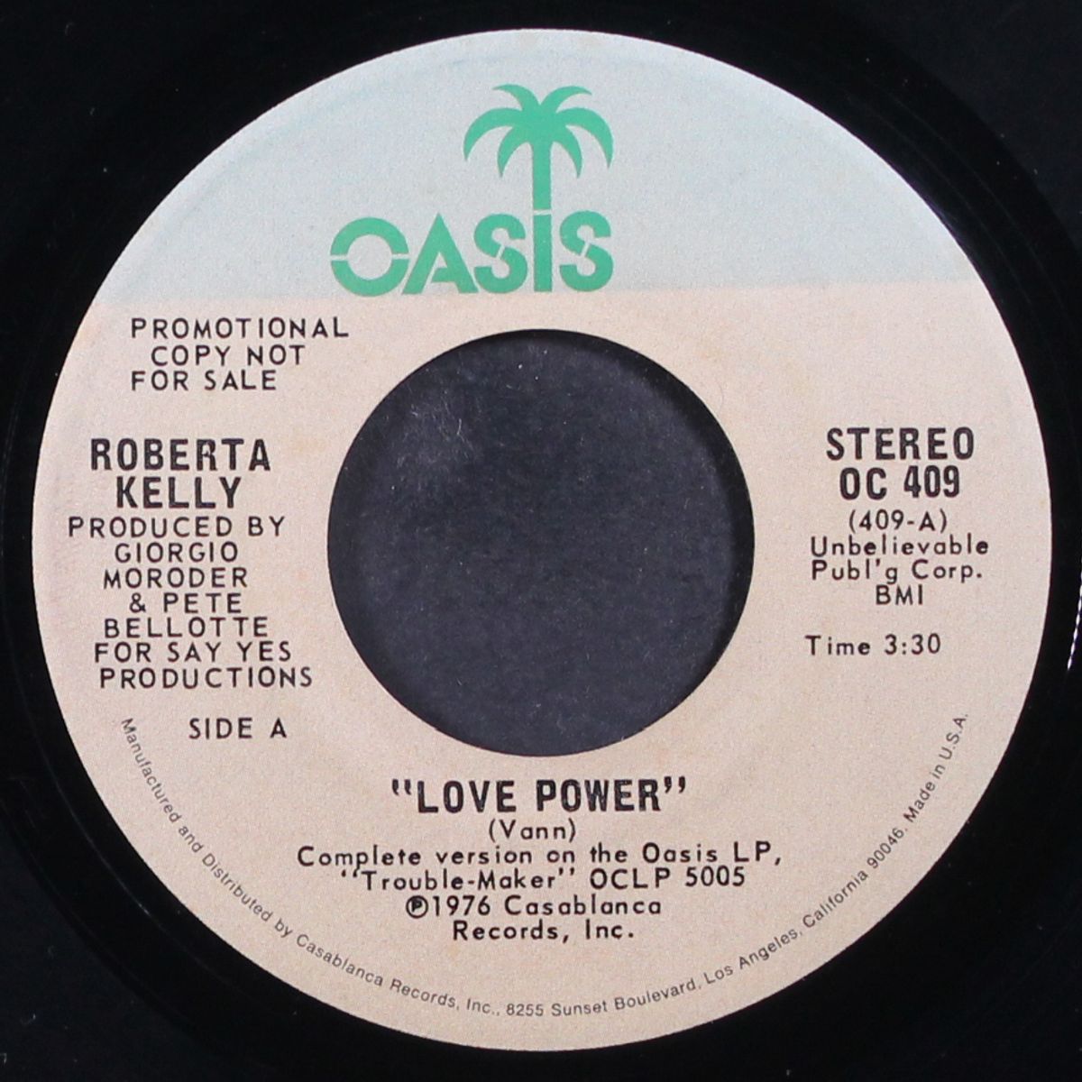 love power / mono by ROBERTA KELLY