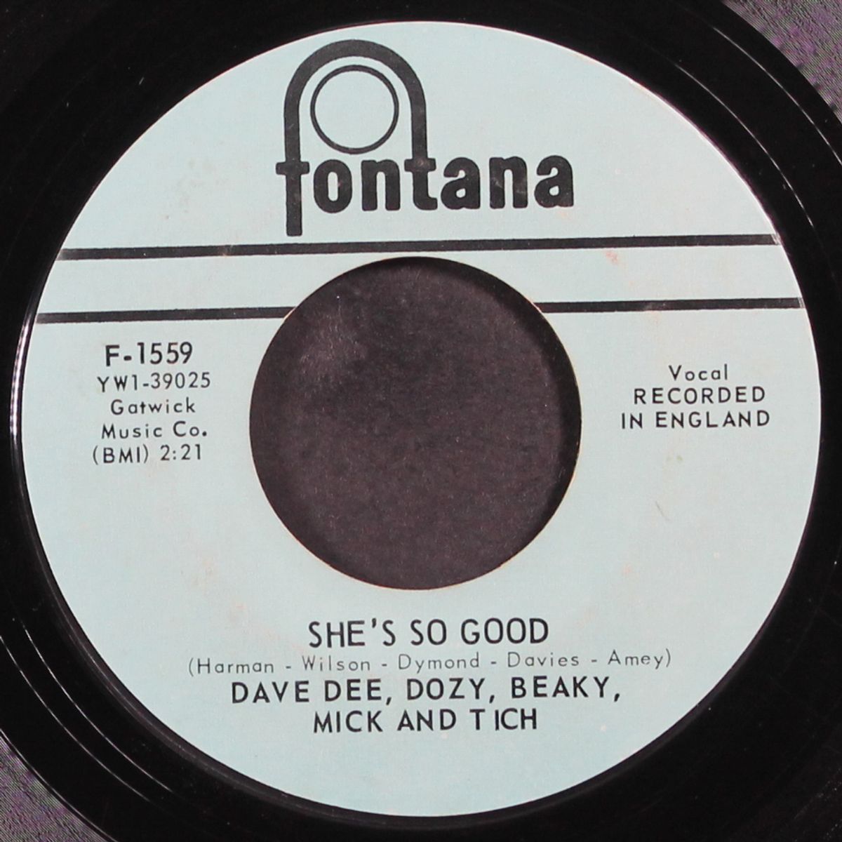 bend it by DAVE DEE, DOZY, BEAKY, MICK & TICH