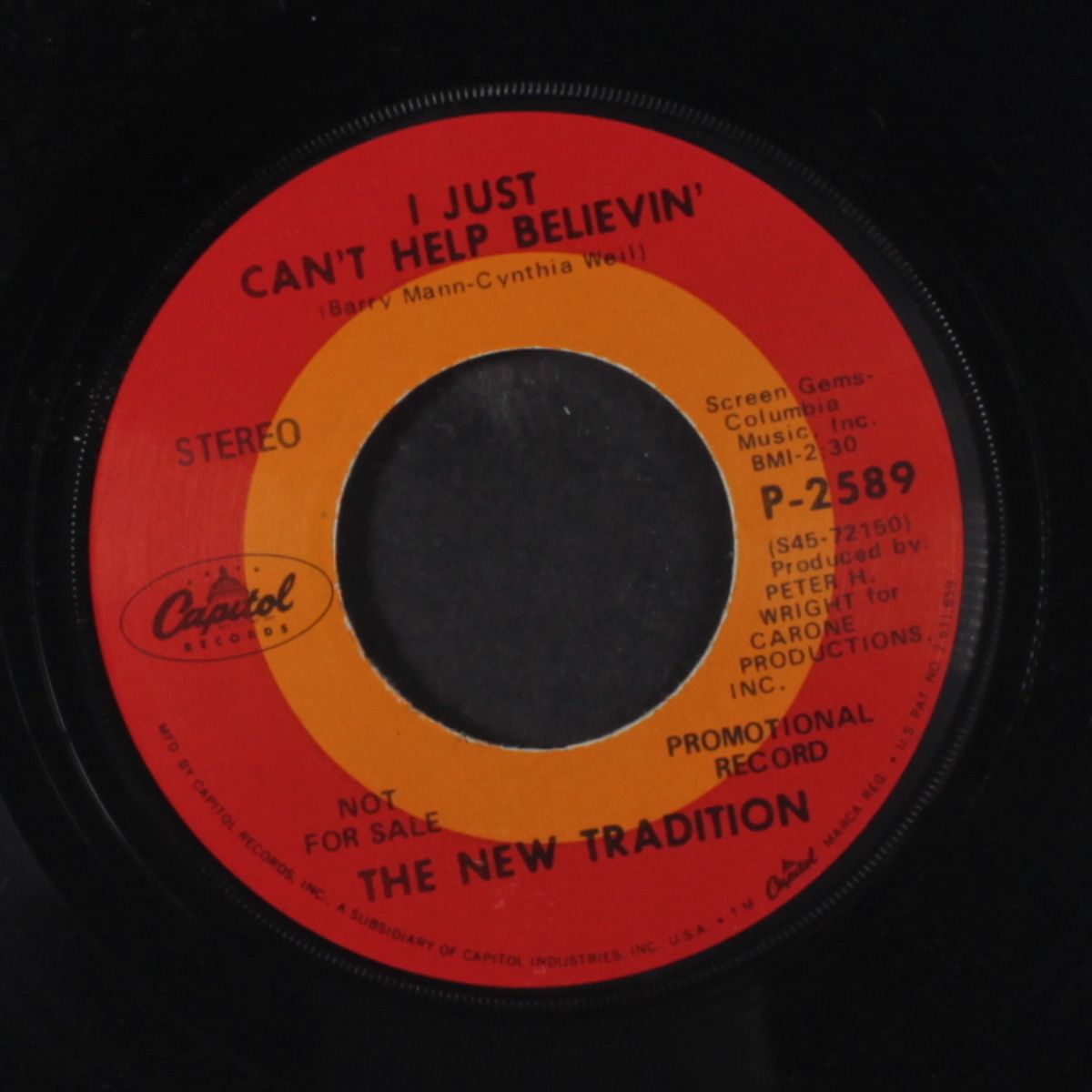 i just can't help believin' by NEW TRADITION