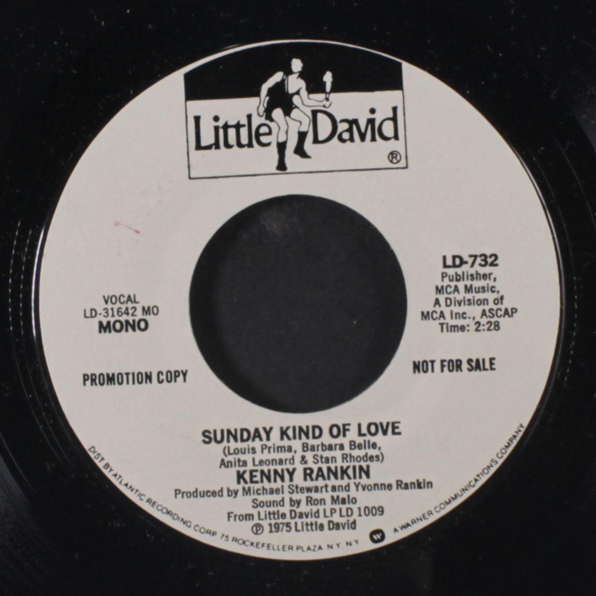 sunday kind of love / mono by KENNY RANKIN