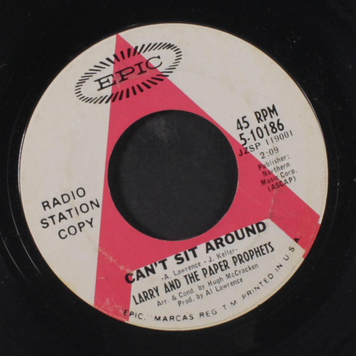 can't sit around / only thing by LARRY & PAPER PROPHETS